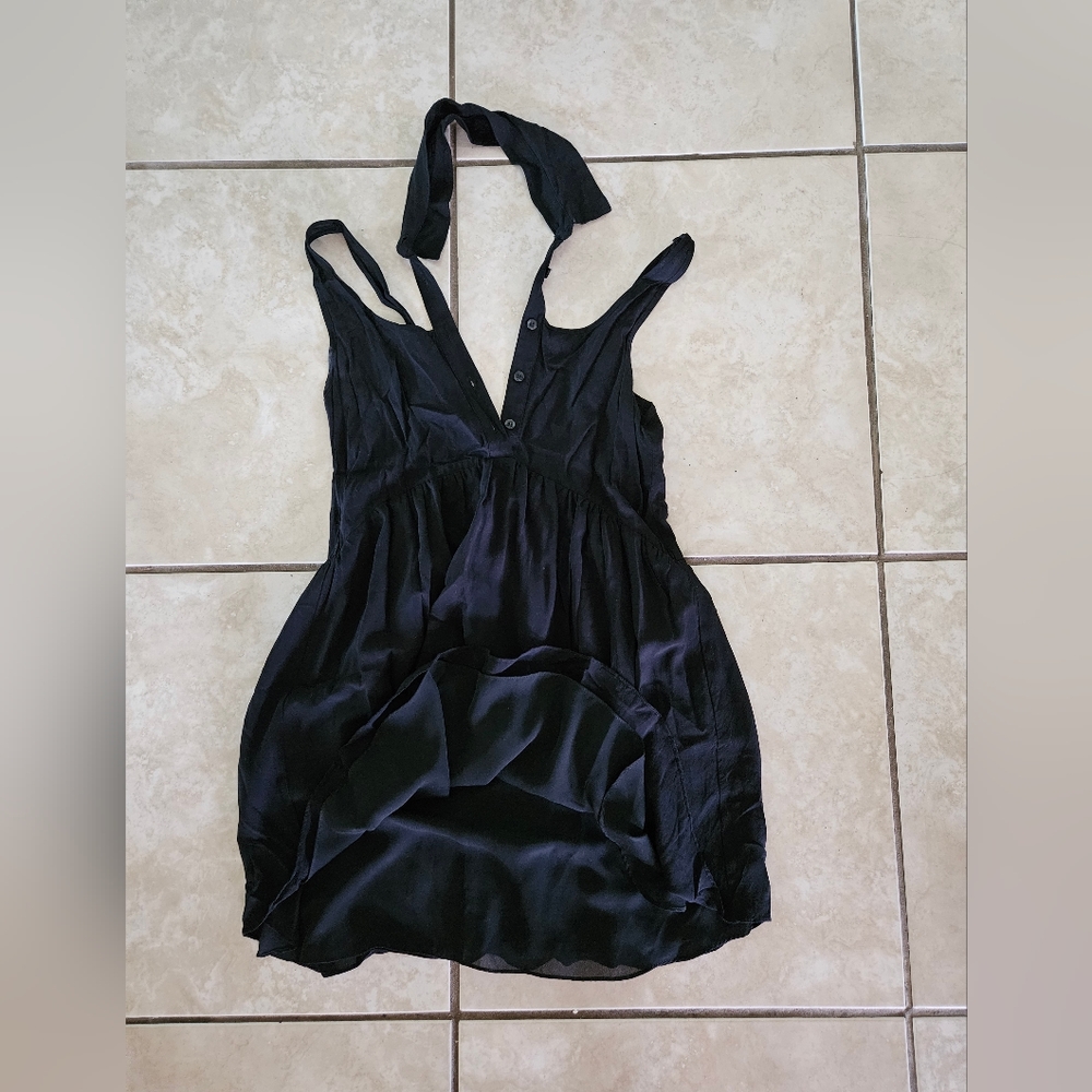 Black cutout dress